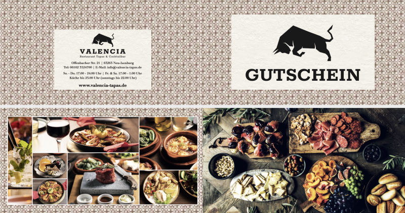 Valencia Tapas Bar — Geschenkgutschein